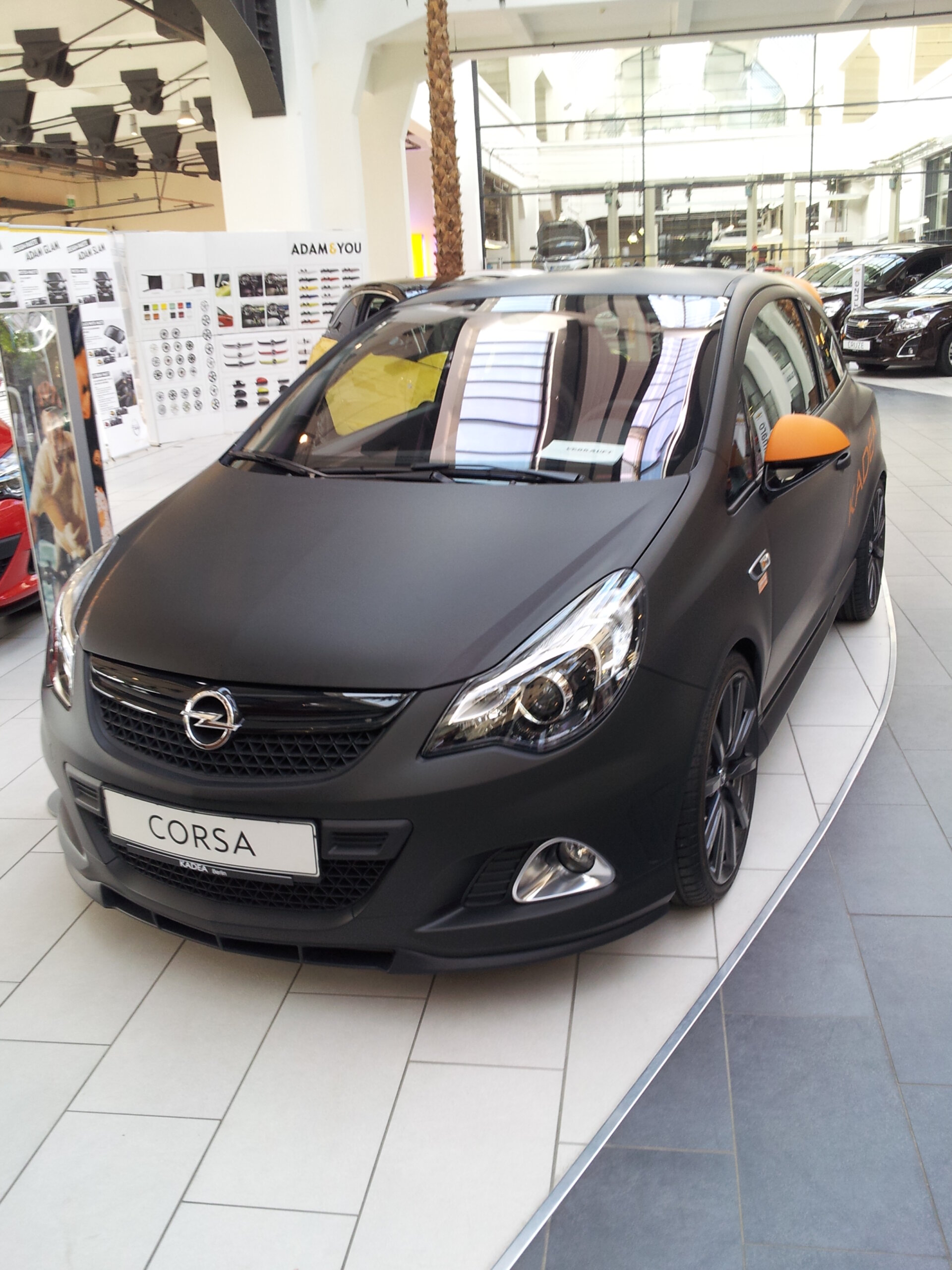 Opel corsa opc schwarz